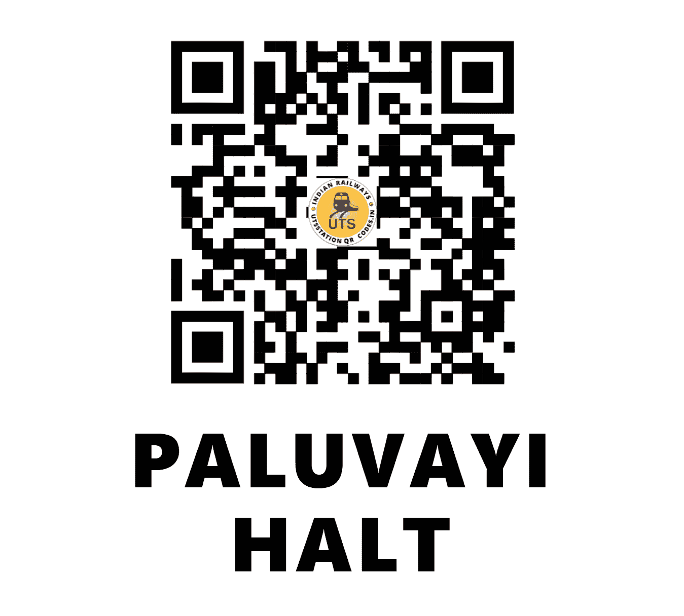 UTS QR Code for PALUVAYI HALT - PLVI - SC (ANDHRA PRADESH)